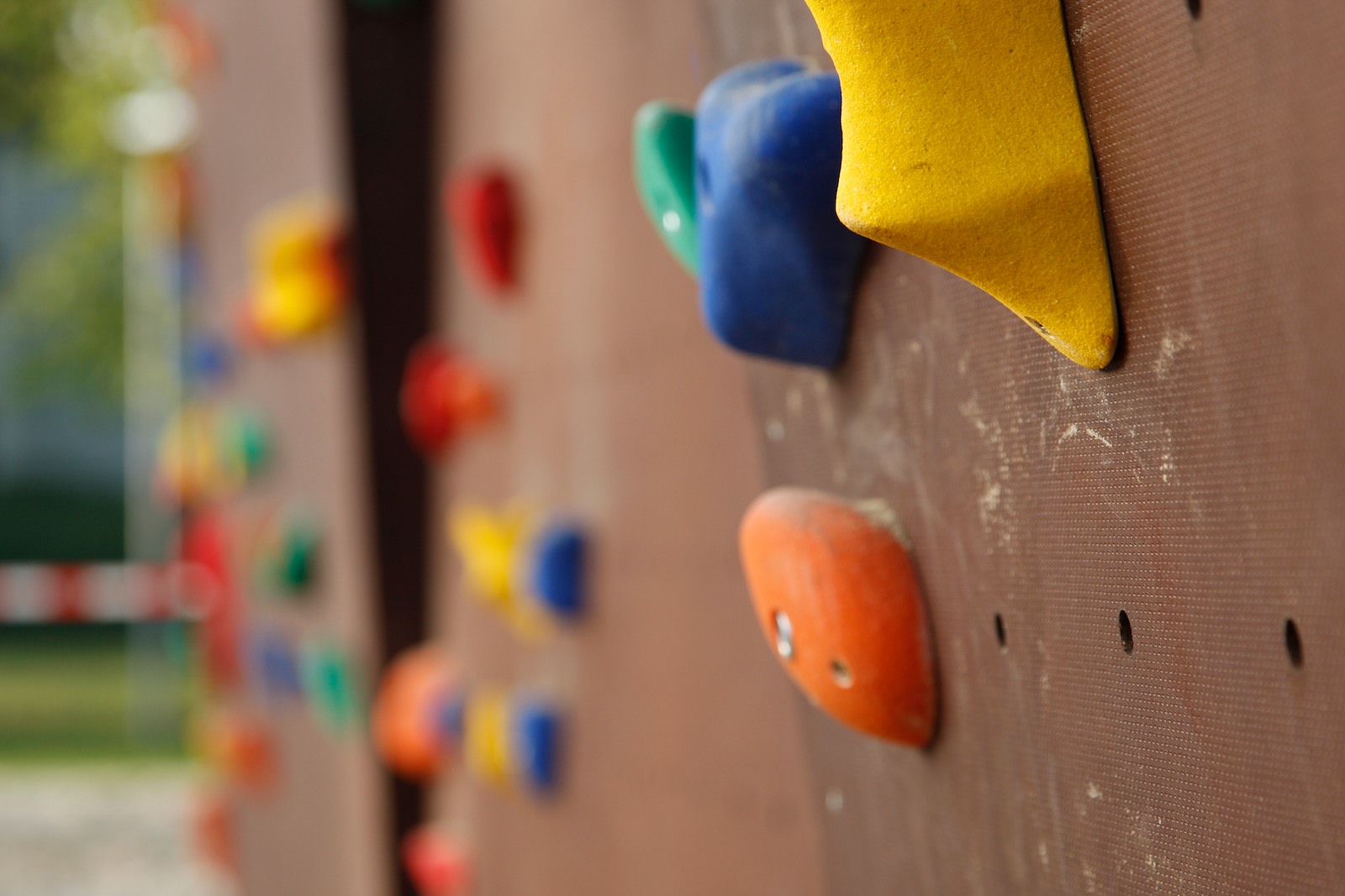 Griffe der Boulderwand Griffe der Boulderwand