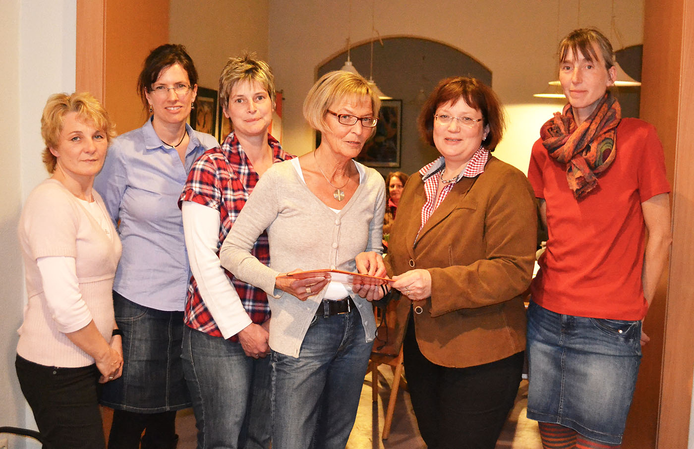 Altes und neues Vorstandsteam 2012